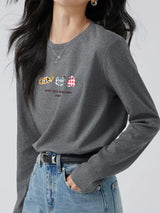 長袖Tシャツ 着用