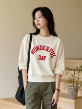 クリームのTシャツ WONDERFUL DAY 着用