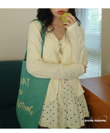 レース重ね着風 長袖Tシャツ 着用イメージ 5