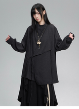 ひも結び長袖シャツ コーディネート 7