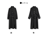 2WAY襟 ロングトレンチコート ディテール・着用イメージ 24