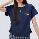 下集シリーズ｜ライトヘザーグレー 無地他 半袖Tシャツ｜正肩 スリム 短め丈 18タイプ S〜XL
