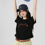 下集シリーズ｜ライトヘザーグレー 無地他 半袖Tシャツ｜正肩 スリム 短め丈 18タイプ S〜XL