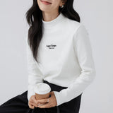 下集シリーズ｜モックネック 長袖Tシャツ｜裏起毛 インナーにも レギュラーフィット 11カラー S〜XL