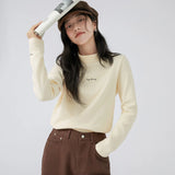 下集シリーズ｜ハイネック 長袖Tシャツ｜裏起毛 インナーにも レギュラーフィット グレーグリーン他2色 S〜XL